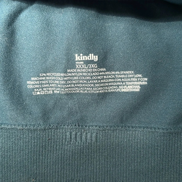 Kindly Yours V-Neck Sports Bra/Bralette size 3X - Picture 6 of 8